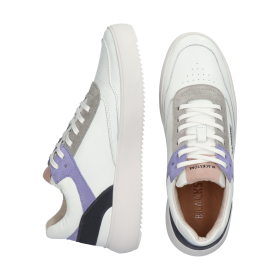 Blackstone DAPHNE BL229 White periwinkle Sneaker (mid)