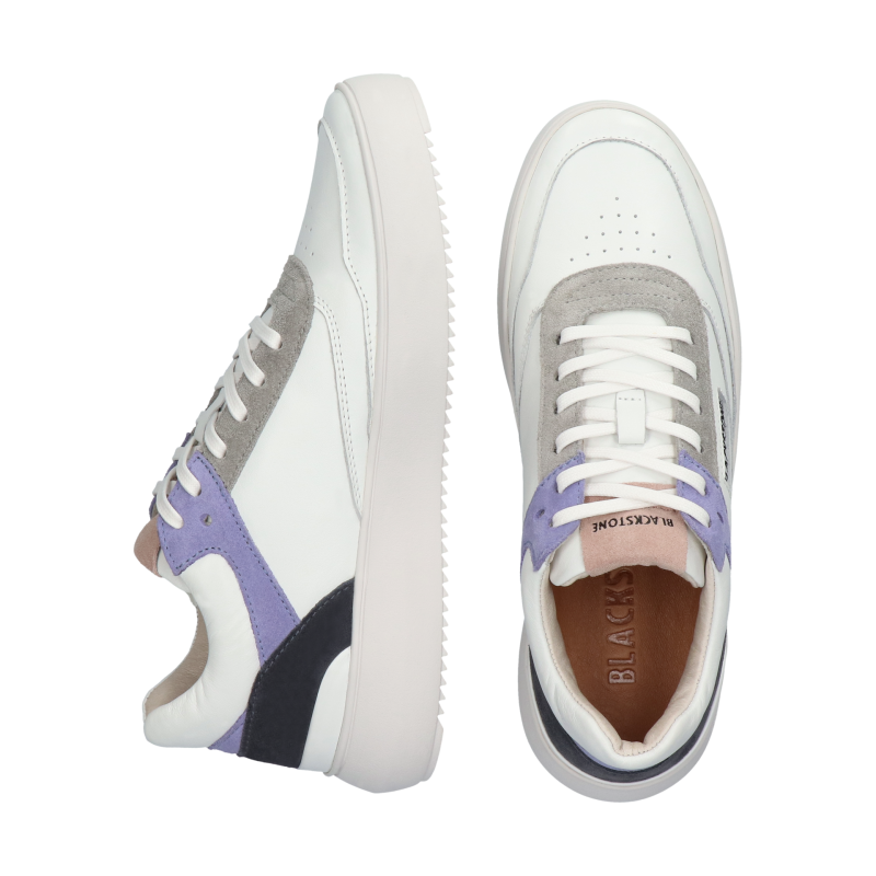 Blackstone DAPHNE BL229 White periwinkle Sneaker (mid)