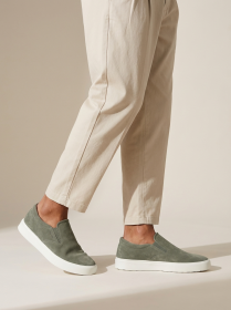 Blackstone RUBY BANKS DG508 Dried sage Slip-ons