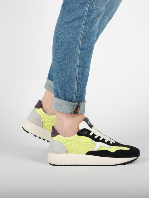 Blackstone NICKY XW61 Sunny lime Runner Sneaker