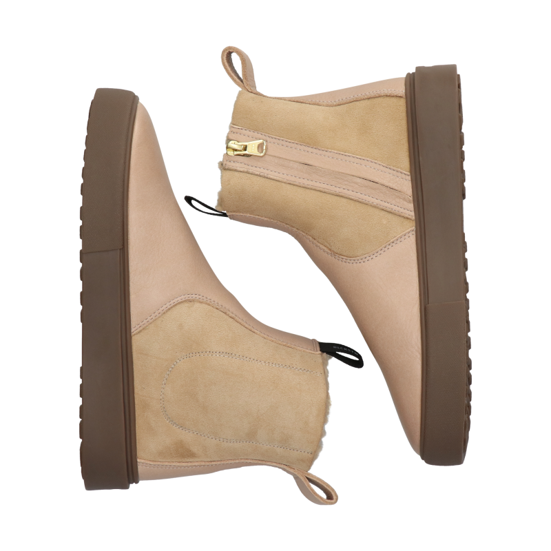 Blackstone SERMEQ NAALU CL208 Sesame Chelsea boots