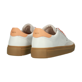 Blackstone SLATE HARPER DL272 White orange Sneaker (low)