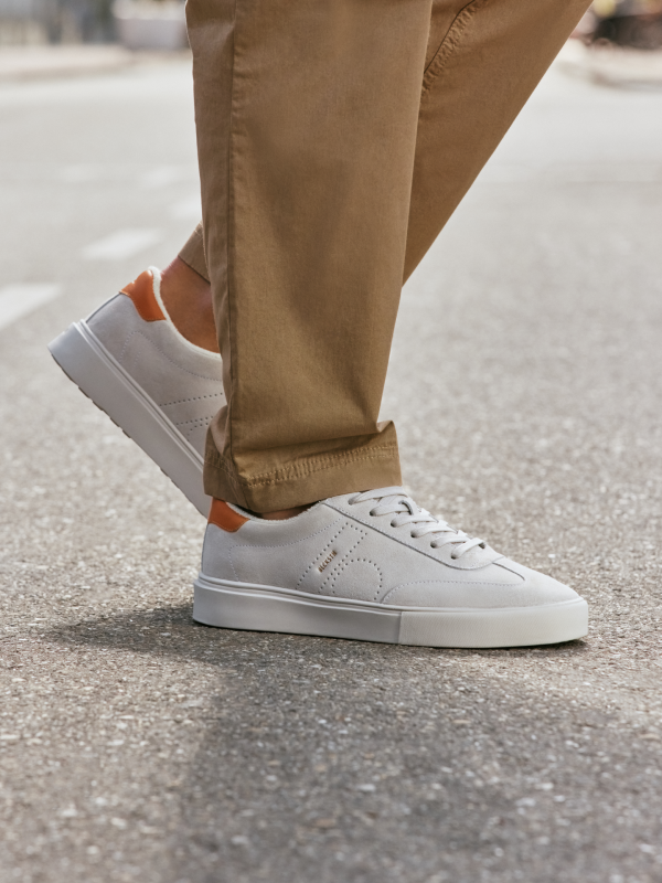 Blackstone QUARTZ AUDEN PERF EG556 Early frost Sneaker (low)