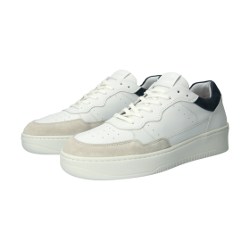 Blackstone DREW ZG46 White navy Sneaker (low)