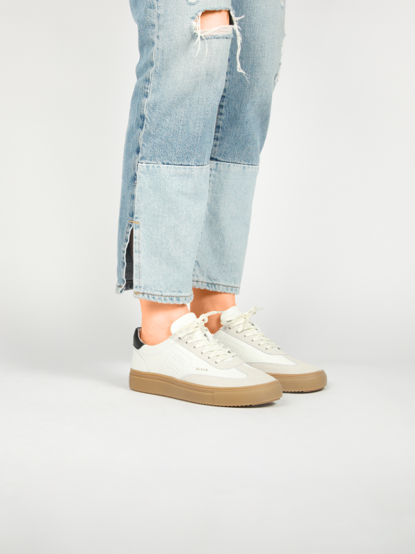 Blackstone SLATE HARPER DL272 White black Sneaker (low)