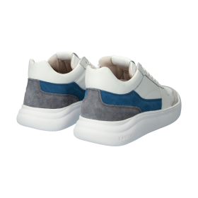 Blackstone AVERY ZG33 White blue ashes Sneaker (mid)
