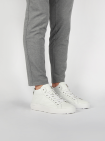 Blackstone MORGAN HIGH ZG19 White Sneaker (high)