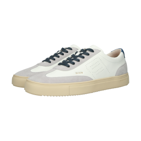 Blackstone SLATE HARPER PERF DG518 White blue Sneaker (low)