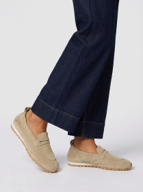 Blackstone DIAM VIVIAN FL756 Moss grey Slip-ons