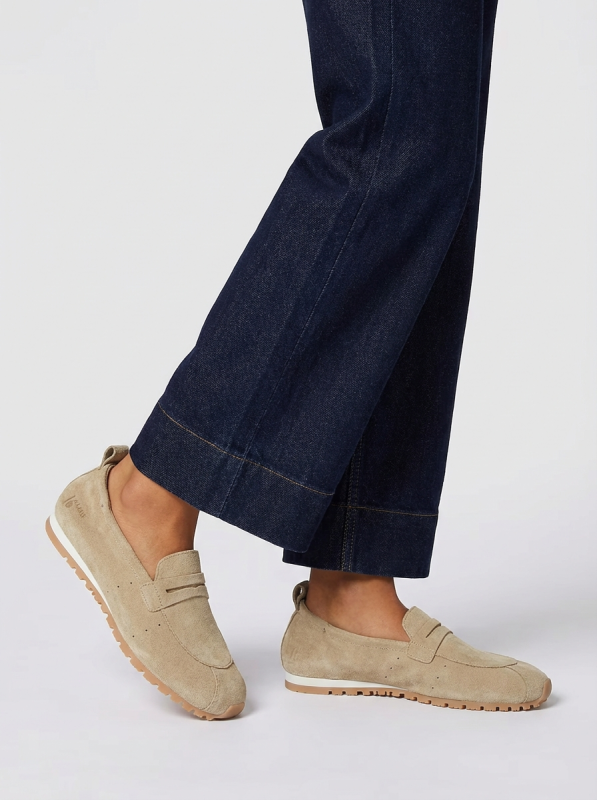 Blackstone DIAM VIVIAN FL756 Moss grey Slip-ons