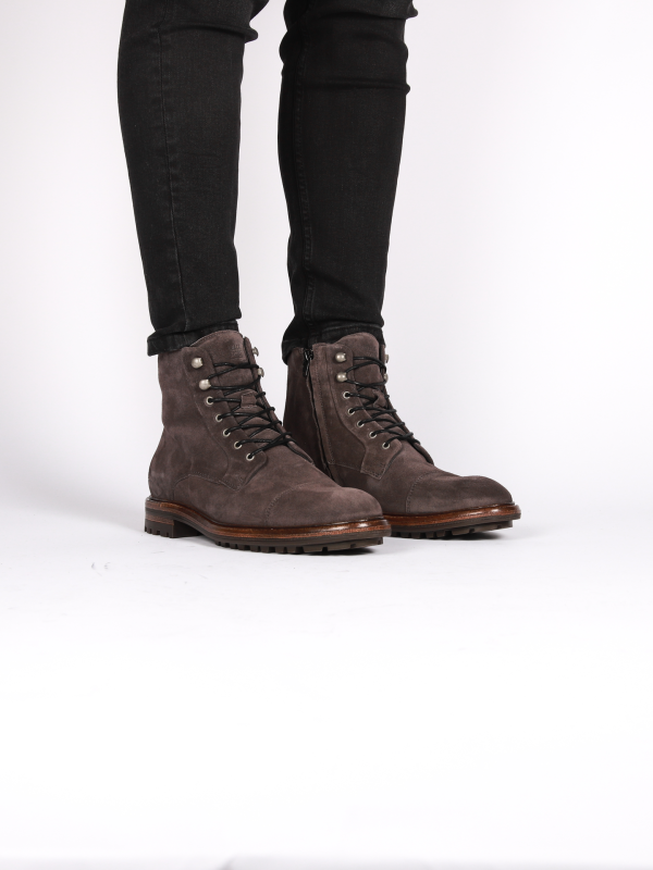 Blackstone LESTER UG20 Obsidian grey Lace-ups