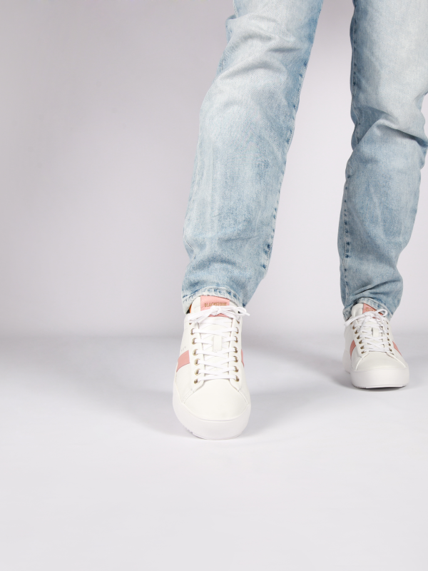 Blackstone Ryder BL220 White-rose dawn Sneaker (low)