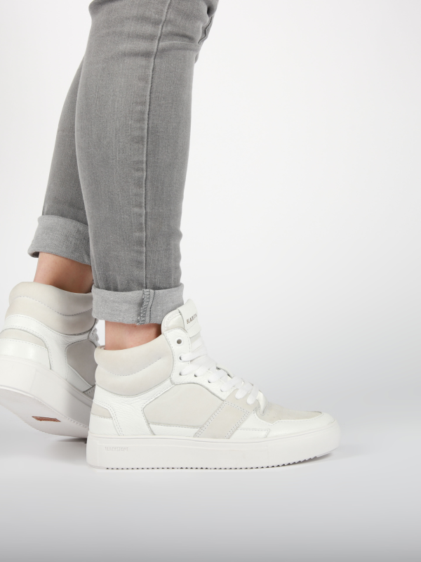 Blackstone KEYLA XW42 White Sneaker (high)