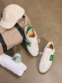 Blackstone LIME WREN DG361 White green Sneaker (low)