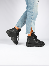 Blackstone SAGA AL405 Black Lace-ups