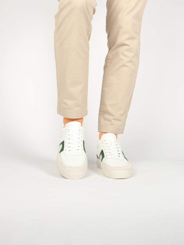 Blackstone MARBLE COLTON DG513 White green Sneaker (low)