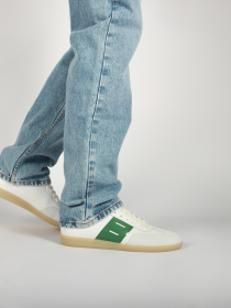 Blackstone LIME WREN DG361 White green Sneaker (low)