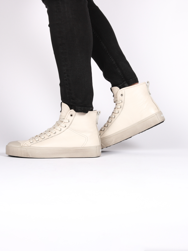 Blackstone FINLEY HIGH WG64 Off white Sneaker (high)