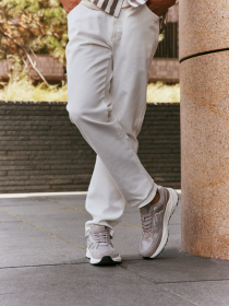 Blackstone FLINT MOSS DG531 Pure cashmere Runner Sneaker