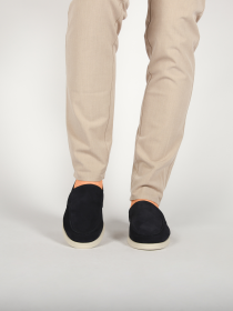 Blackstone YANA LAMON DG374 Navy Slip-ons