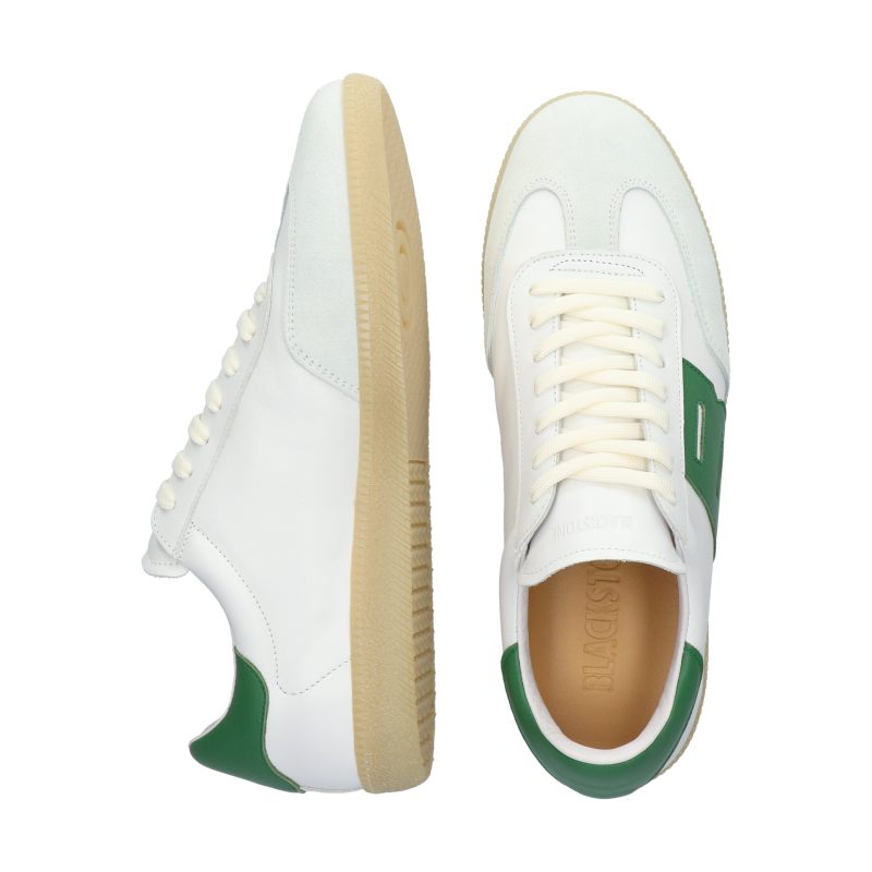 Blackstone LIME WREN DG361 White green Sneaker (low)