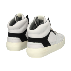 Blackstone DWAYNE YG02 Off white black Sneaker (high)