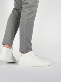 Blackstone MORGAN HIGH ZG19 White Sneaker (high)
