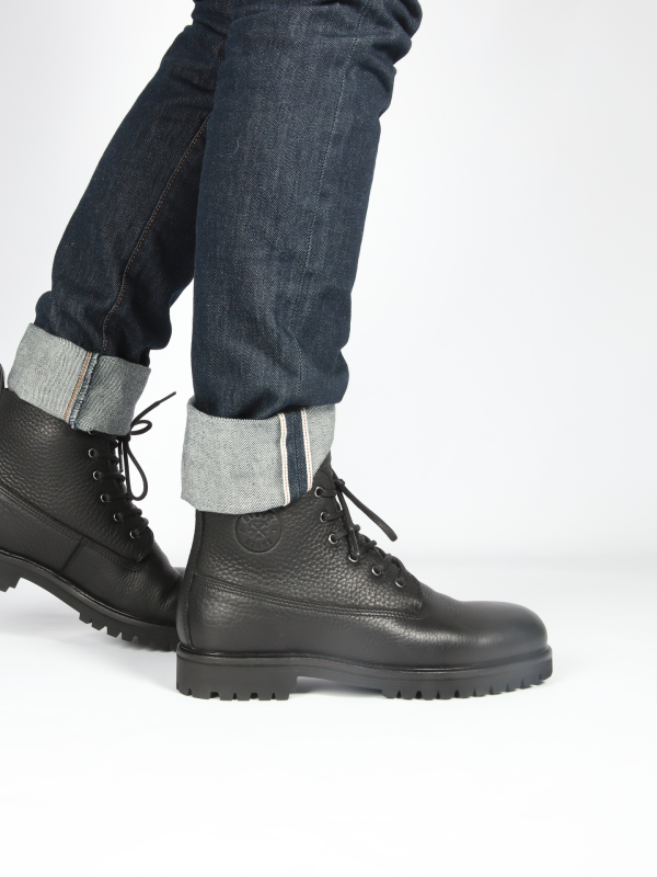 Blackstone ROCK HARDY OM62 Black Boots